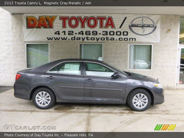 2013 Toyota Camry L in Magnetic Gray Metallic