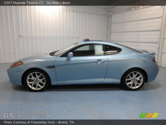 2007 Hyundai Tiburon GT in Sky Blue