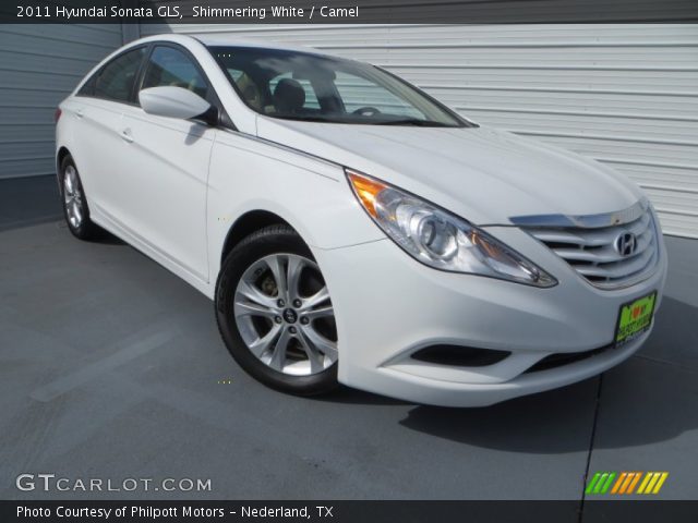 2011 Hyundai Sonata GLS in Shimmering White