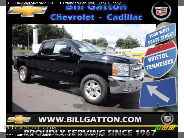 2013 Chevrolet Silverado 1500 LT Extended Cab 4x4 in Black