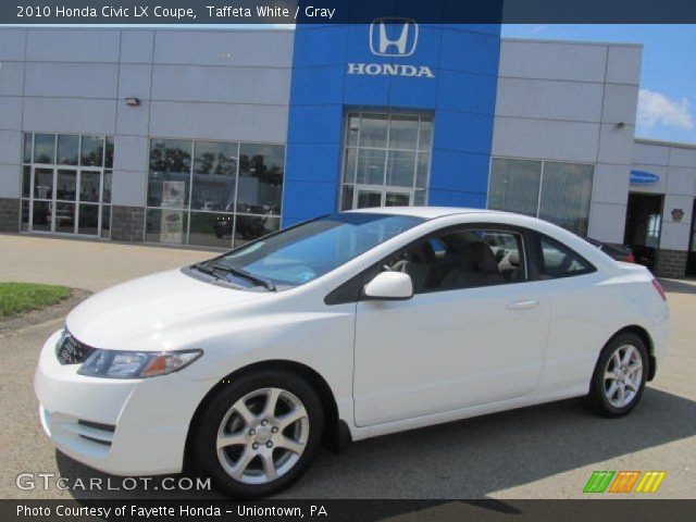 2010 Honda Civic LX Coupe in Taffeta White