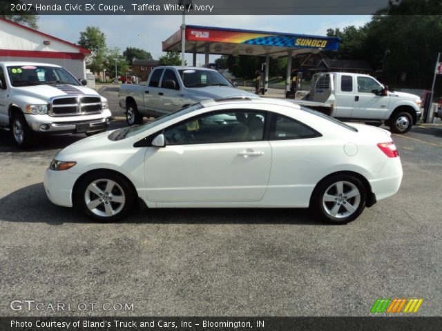 2007 Honda Civic EX Coupe in Taffeta White