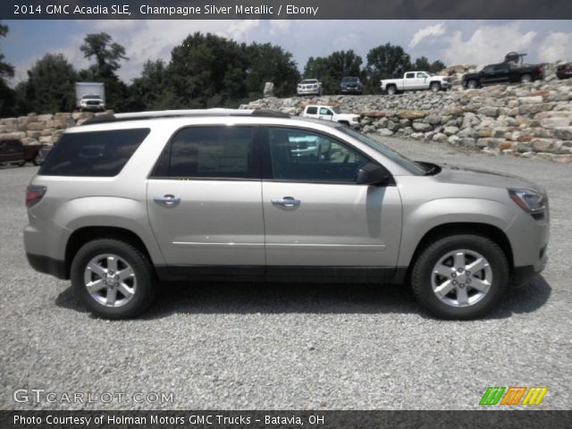 2014 GMC Acadia SLE in Champagne Silver Metallic