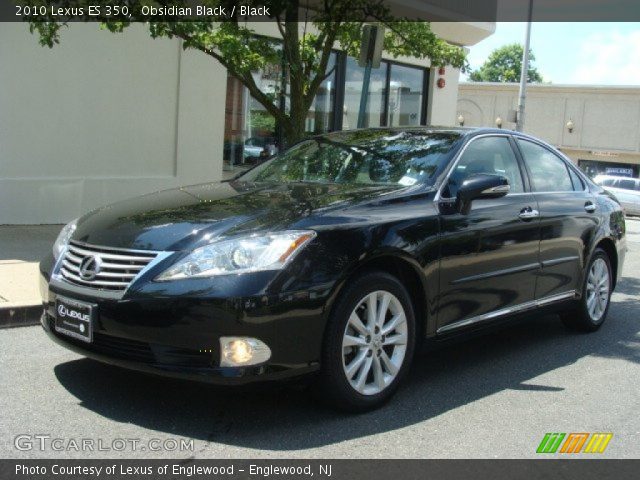 2010 Lexus ES 350 in Obsidian Black