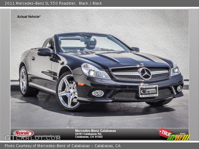 2011 Mercedes-Benz SL 550 Roadster in Black