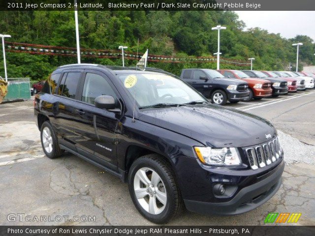 2011 Jeep Compass 2.4 Latitude in Blackberry Pearl