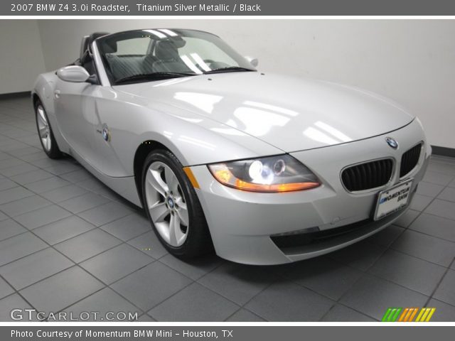 2007 BMW Z4 3.0i Roadster in Titanium Silver Metallic