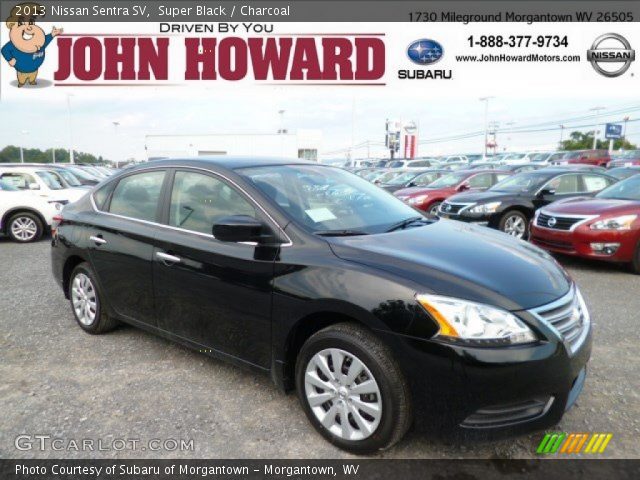 2013 Nissan Sentra SV in Super Black