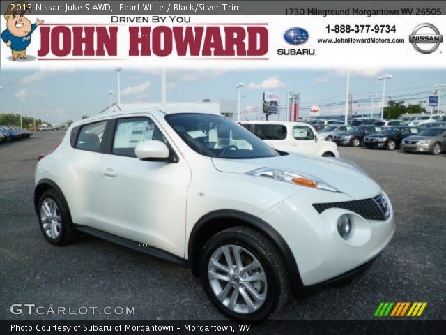 2013 Nissan Juke S AWD in Pearl White