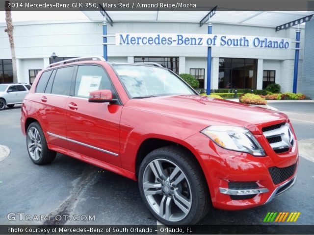 2014 Mercedes-Benz GLK 350 in Mars Red