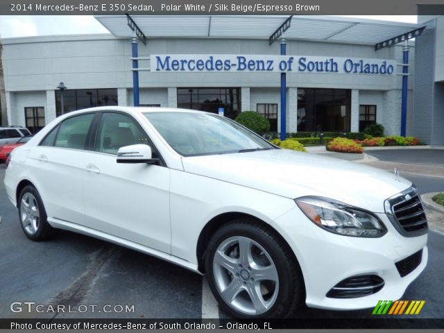 2014 Mercedes-Benz E 350 Sedan in Polar White