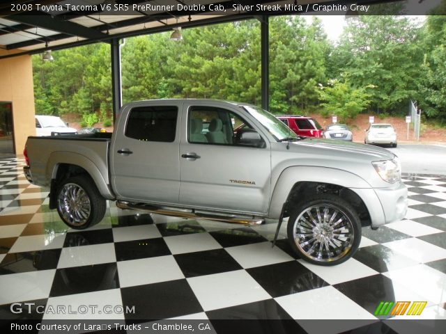 2008 Toyota Tacoma V6 SR5 PreRunner Double Cab in Silver Streak Mica