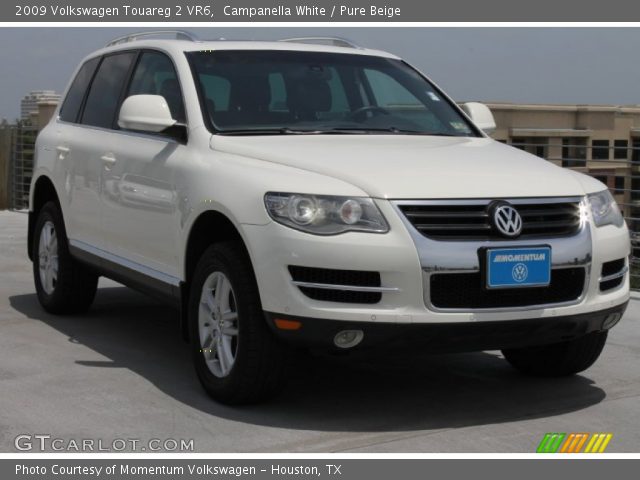 2009 Volkswagen Touareg 2 VR6 in Campanella White