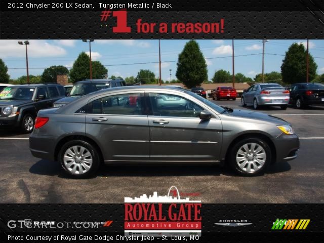 2012 Chrysler 200 LX Sedan in Tungsten Metallic