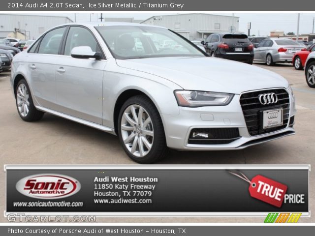 2014 Audi A4 2.0T Sedan in Ice Silver Metallic