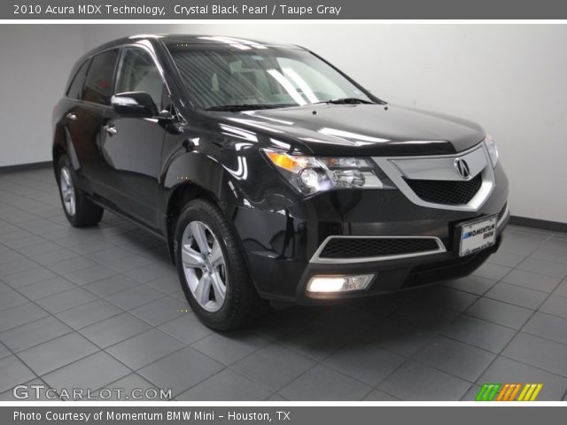 2010 Acura MDX Technology in Crystal Black Pearl