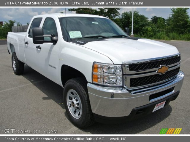 2014 Chevrolet Silverado 2500HD WT Crew Cab in Summit White