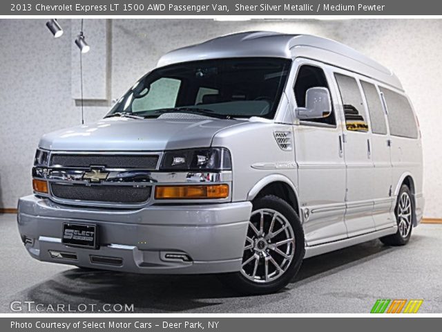 2013 Chevrolet Express LT 1500 AWD Passenger Van in Sheer Silver Metallic