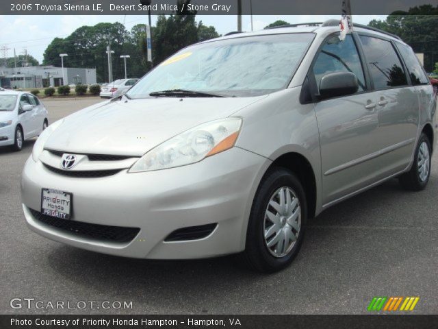 2006 Toyota Sienna LE in Desert Sand Mica