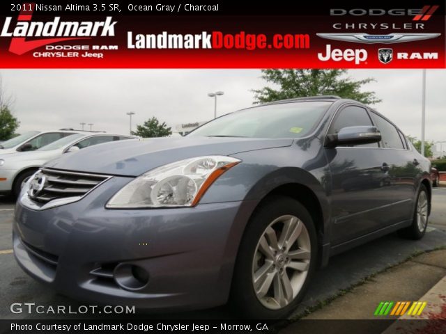 2011 Nissan Altima 3.5 SR in Ocean Gray