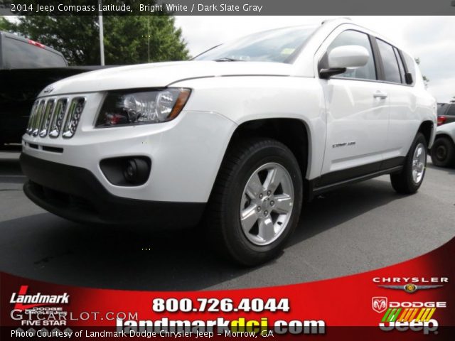 2014 Jeep Compass Latitude in Bright White