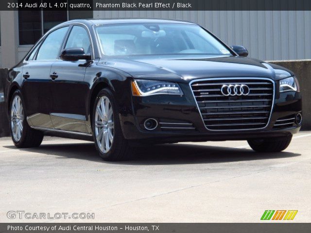 2014 Audi A8 L 4.0T quattro in Phantom Black Pearl Effect
