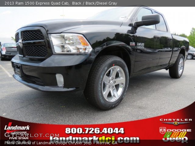 2013 Ram 1500 Express Quad Cab in Black