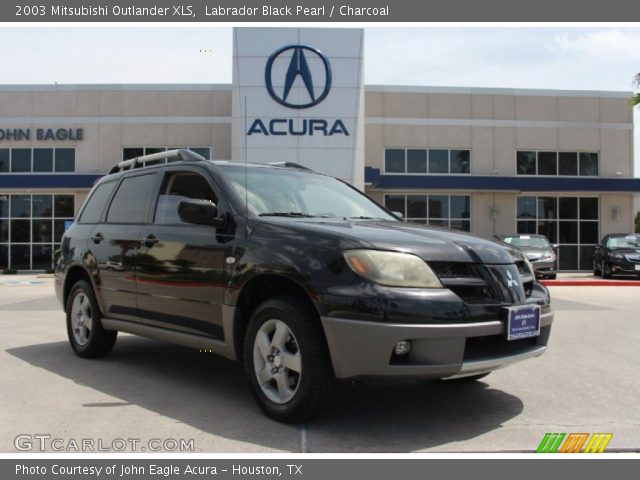 2003 Mitsubishi Outlander XLS in Labrador Black Pearl