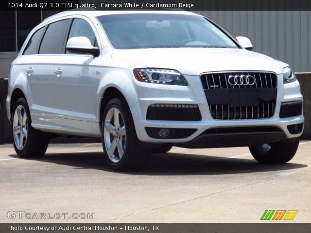 2014 Audi Q7 3.0 TFSI quattro in Carrara White