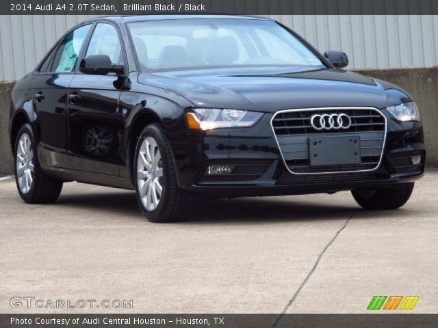 2014 Audi A4 2.0T Sedan in Brilliant Black