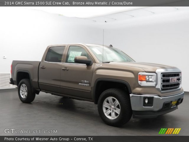 2014 GMC Sierra 1500 SLE Crew Cab in Bronze Alloy Metallic