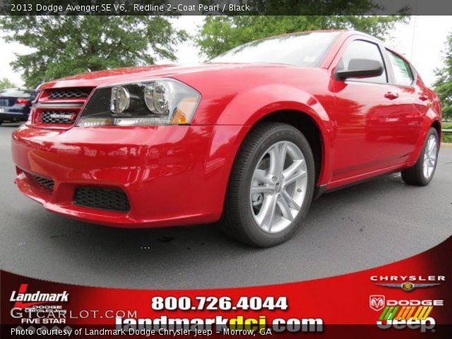 2013 Dodge Avenger SE V6 in Redline 2-Coat Pearl