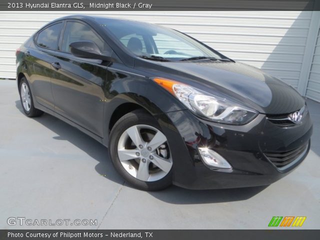 2013 Hyundai Elantra GLS in Midnight Black