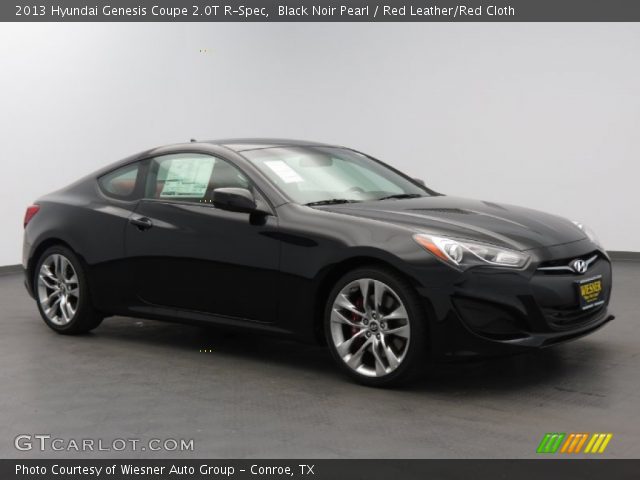 2013 Hyundai Genesis Coupe 2.0T R-Spec in Black Noir Pearl