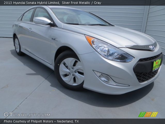 2013 Hyundai Sonata Hybrid Limited in Silver Frost Metallic