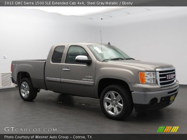 2013 GMC Sierra 1500 SLE Extended Cab 4x4 in Steel Gray Metallic