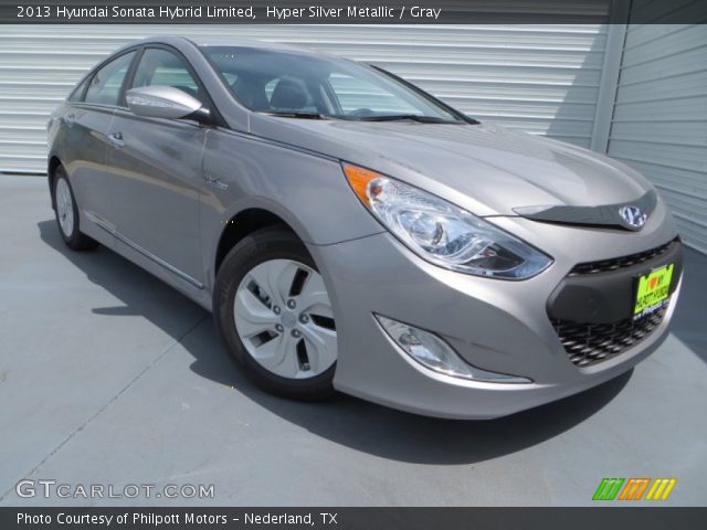 2013 Hyundai Sonata Hybrid Limited in Hyper Silver Metallic