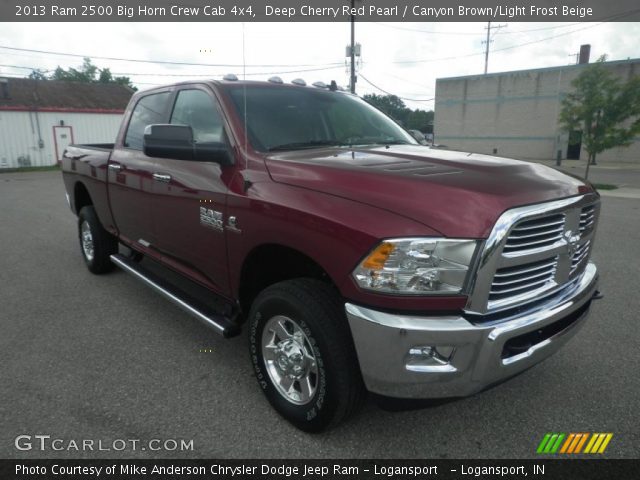 2013 Ram 2500 Big Horn Crew Cab 4x4 in Deep Cherry Red Pearl