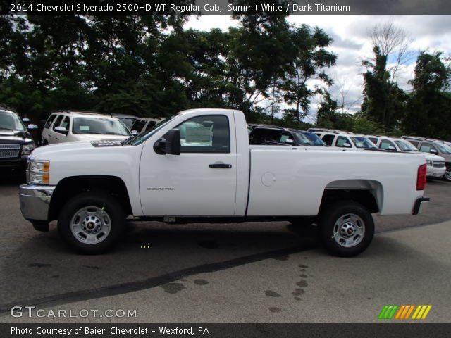 2014 Chevrolet Silverado 2500HD WT Regular Cab in Summit White