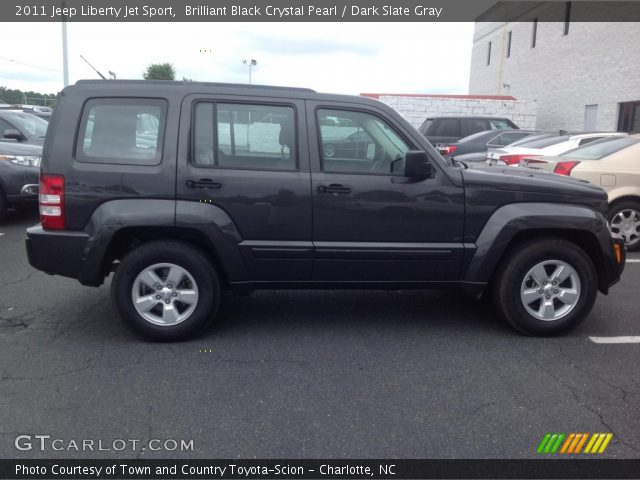2011 Jeep Liberty Jet Sport in Brilliant Black Crystal Pearl