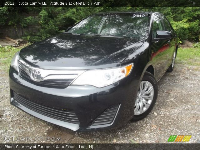 2012 Toyota Camry LE in Attitude Black Metallic