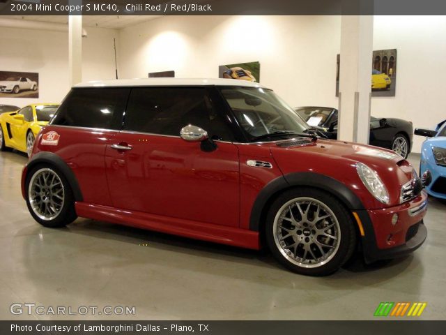 2004 Mini Cooper S MC40 in Chili Red