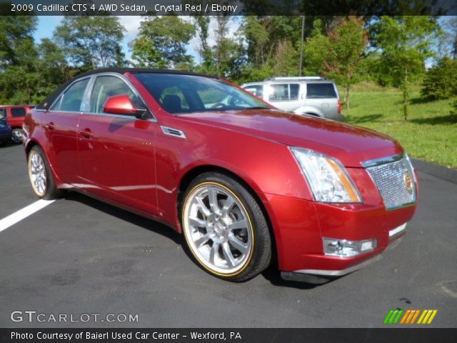 2009 Cadillac CTS 4 AWD Sedan in Crystal Red
