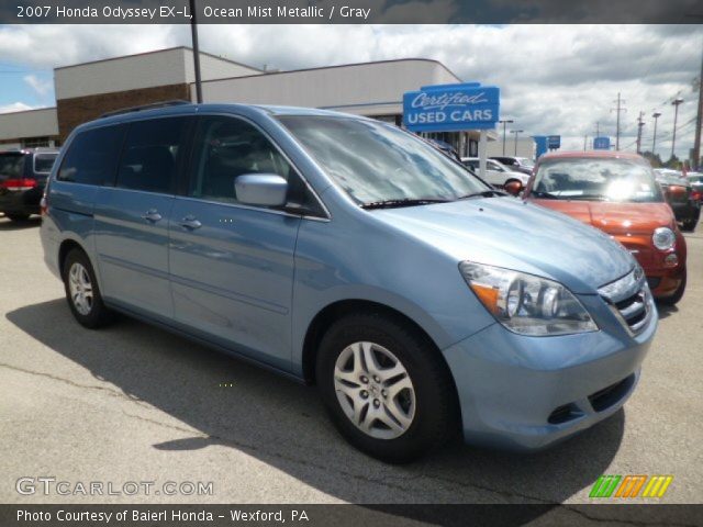 2007 Honda Odyssey EX-L in Ocean Mist Metallic