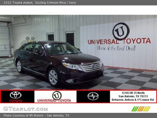 2012 Toyota Avalon  in Sizzling Crimson Mica