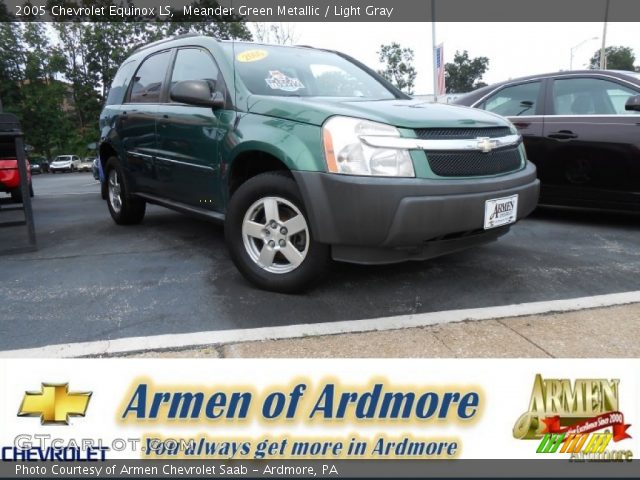 2005 Chevrolet Equinox LS in Meander Green Metallic