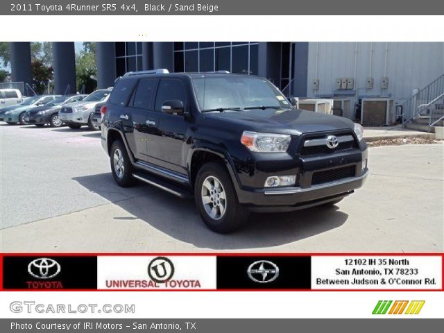 2011 Toyota 4Runner SR5 4x4 in Black