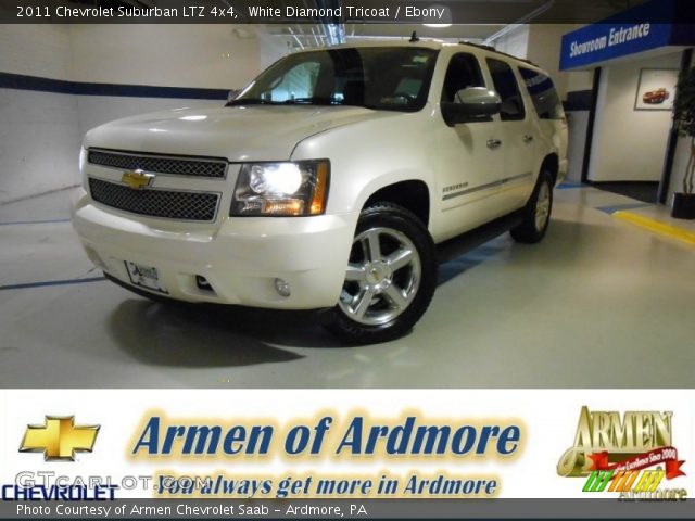 2011 Chevrolet Suburban LTZ 4x4 in White Diamond Tricoat