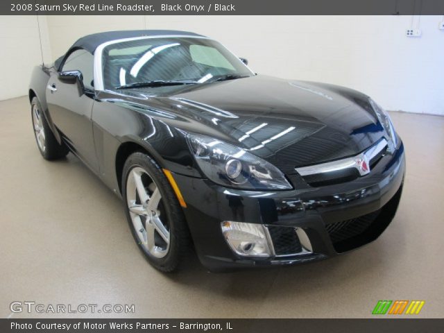 2008 Saturn Sky Red Line Roadster in Black Onyx