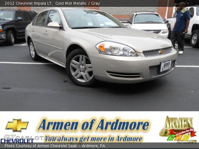 2012 Chevrolet Impala LT in Gold Mist Metallic